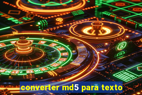 converter md5 para texto